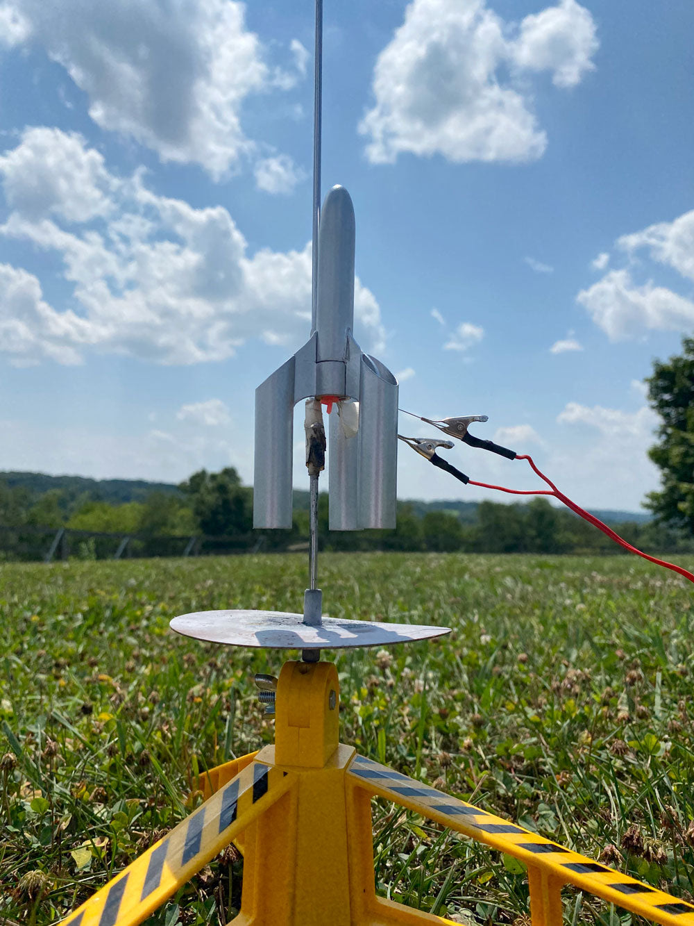Nano Orchid Flying Model Rocket Kit