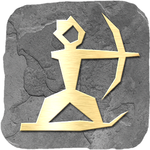 House Ullr Icon on stone background